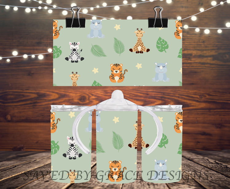 Baby animal sippy cup