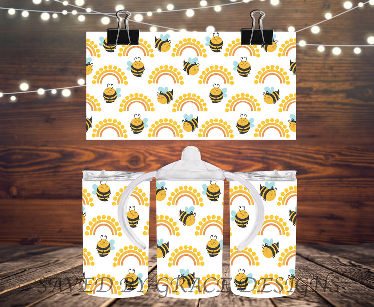 Bee sippy cup