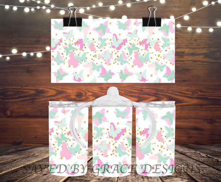 Butterfly Sippy cup