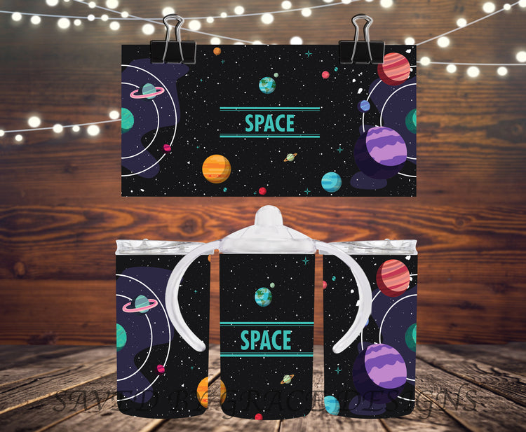 Space Sippy cup
