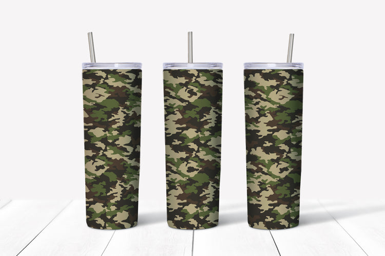 camo sublimation tumbler