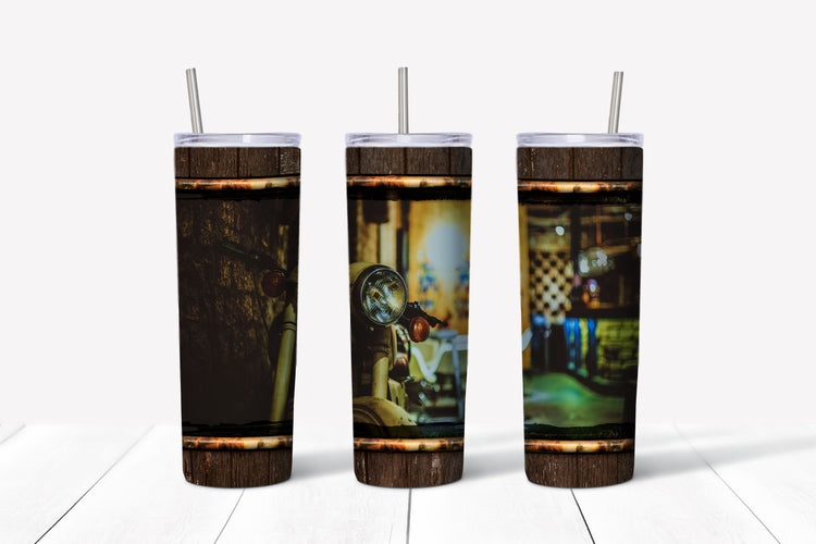 Garage sublimation tumbler