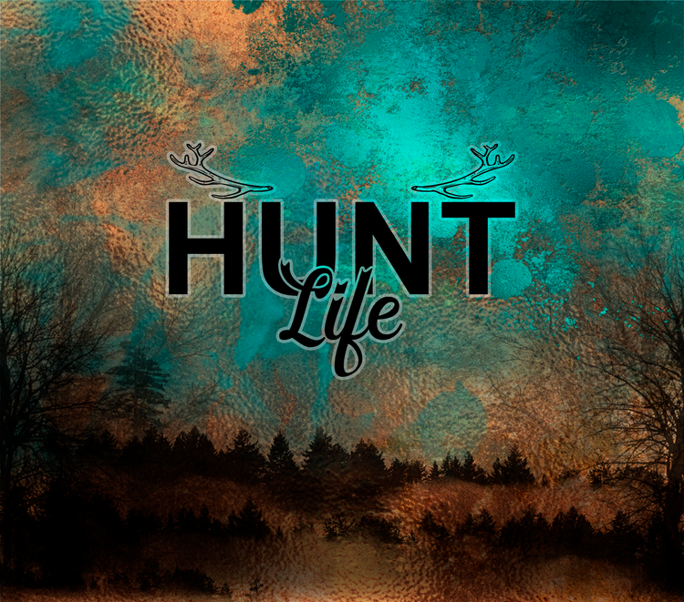 Hunt life sublimation tumbler