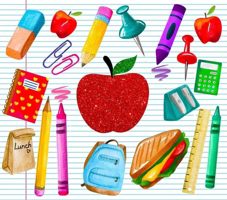 Back to school sublimation tumbler