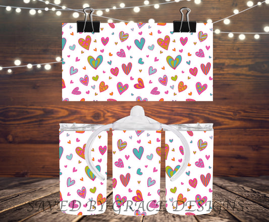 Heart Sippy cup
