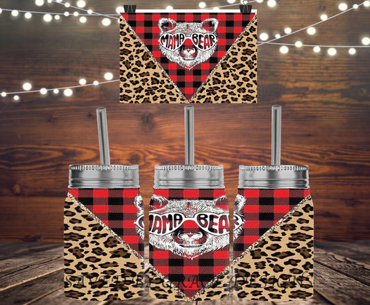 mama bear mason jar