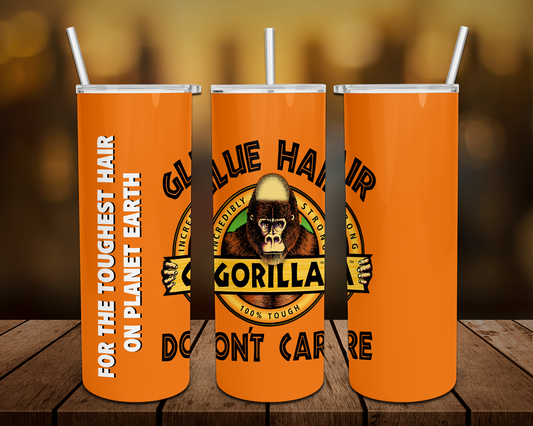 Gorilla glue sublimation tumbler