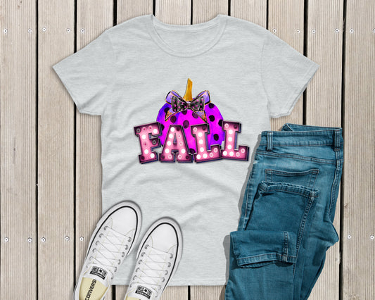 Purple fall pumpkin