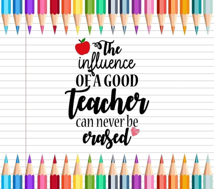 Influence of a good teacher sublimation