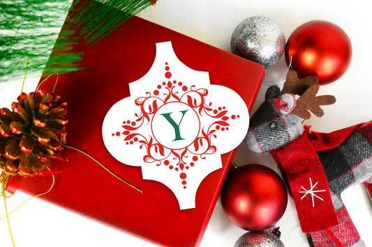 Letter Y Ornament