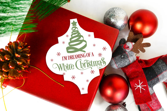 I’m dreaming of a white Christmas