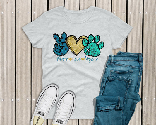 Peace love rescue