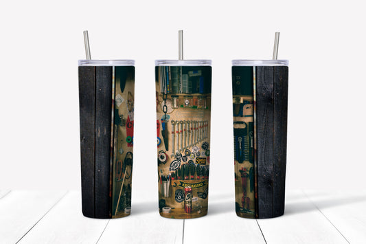 Garage sublimation tumbler